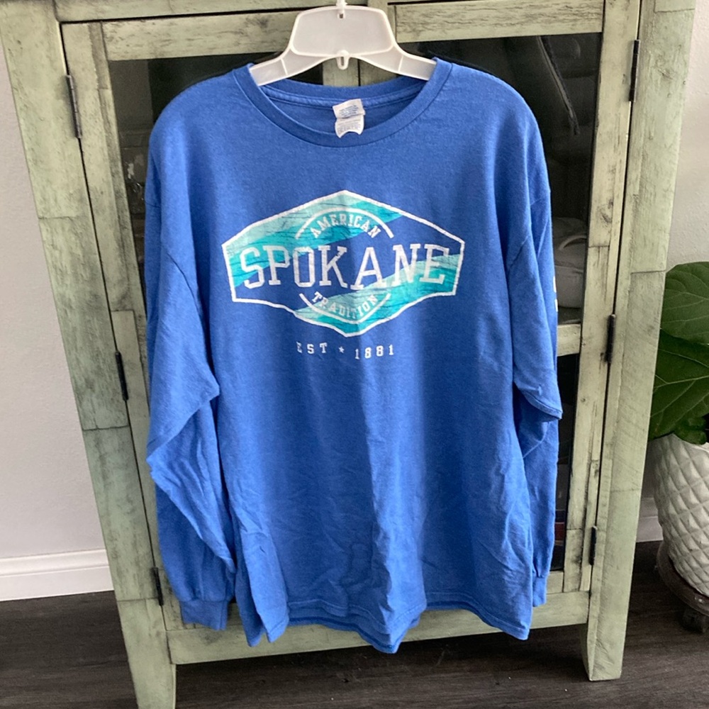 Delta Pro Weight Blue Graphic Tee